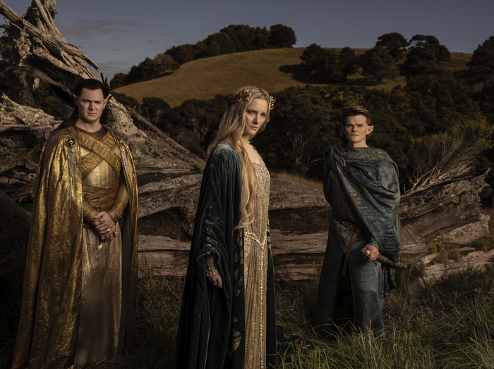  Elven characters keyart The Lord Of The Rings: The Rings Of Power. Image: courtesy of Amazon Studios