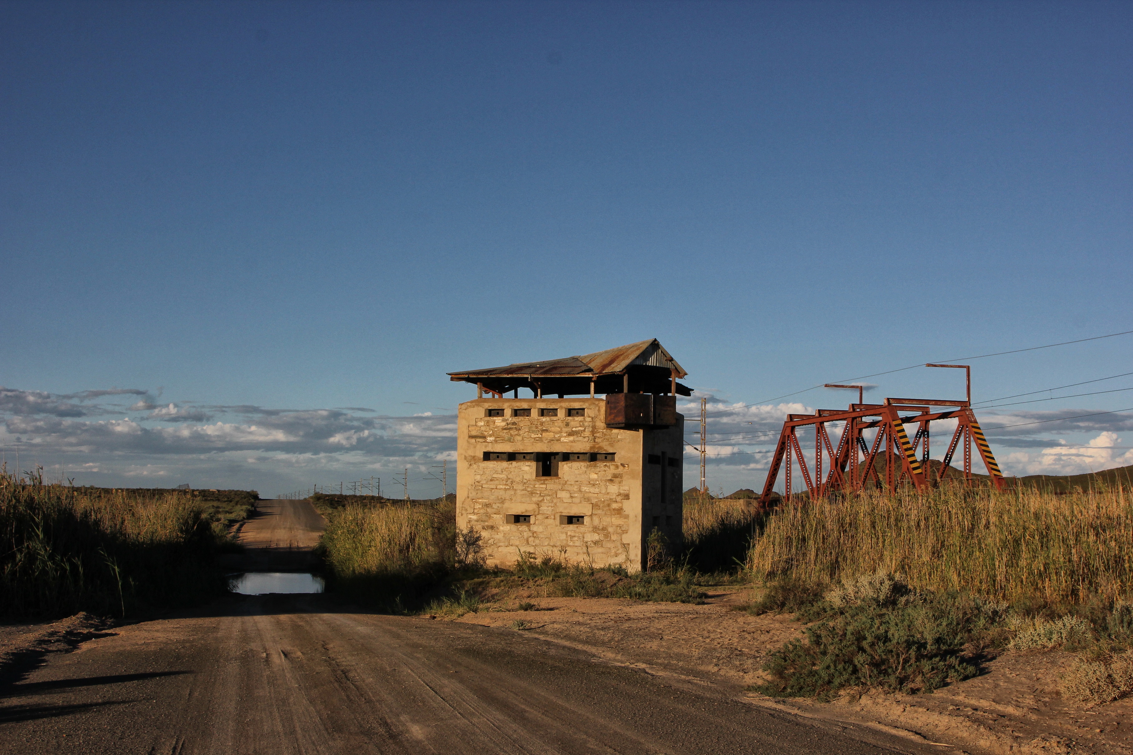 Well-preserved blockhouse, a remnant of the South African (Anglo-Boer) War.