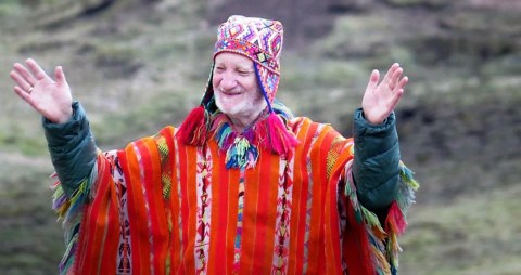 ‘There is always a way through’ – climbing Machu Picchu deaf and blind at the age of 72