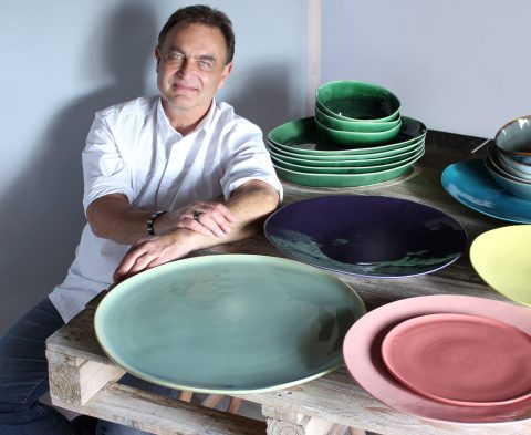 Cape Town ceramicist Mervyn Gers fires up the kiln to reshape his world