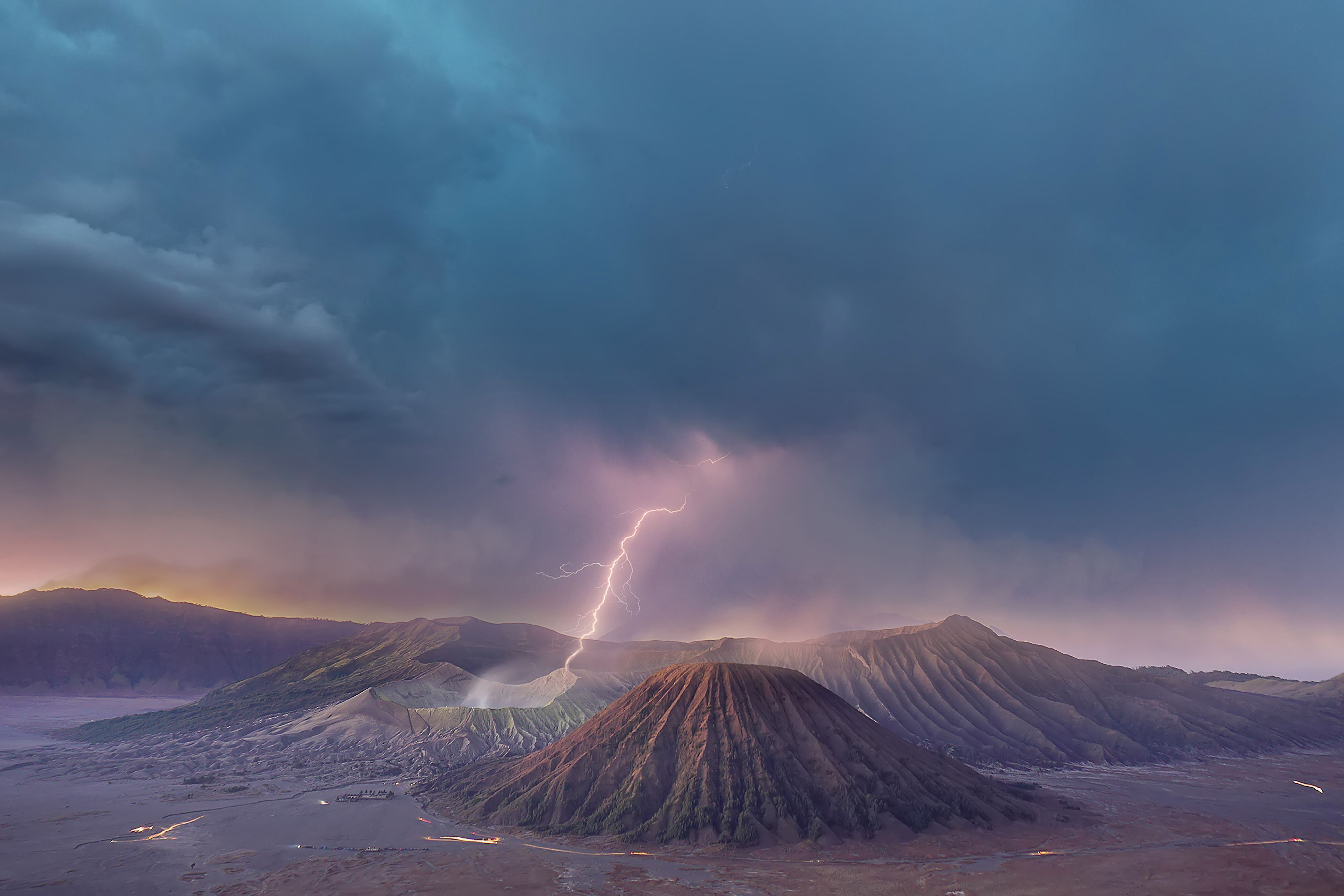 'Mystical Bromo'. Bromo Tengger Semeru National Park (TNBTS) is one of the 10 priority tourist destinations in Indonesia. © Hendy Wicaksono/TNC Photo Contest