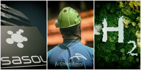 Sasol and ArcelorMittal sign deal to look into feasibility of carbon capture and ‘green steel’