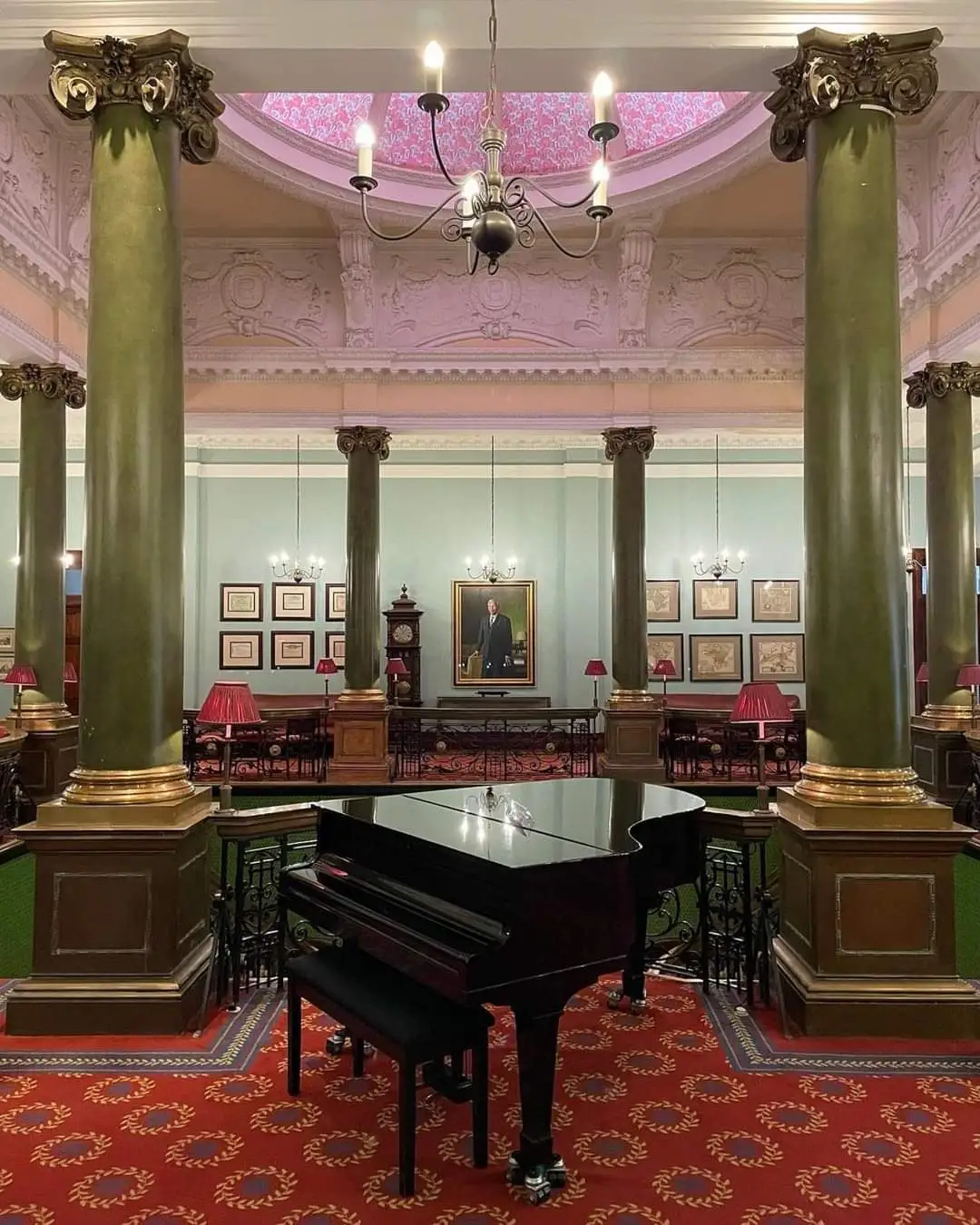 Interior of the Rand Club. Image: Supplied by the Rand Club