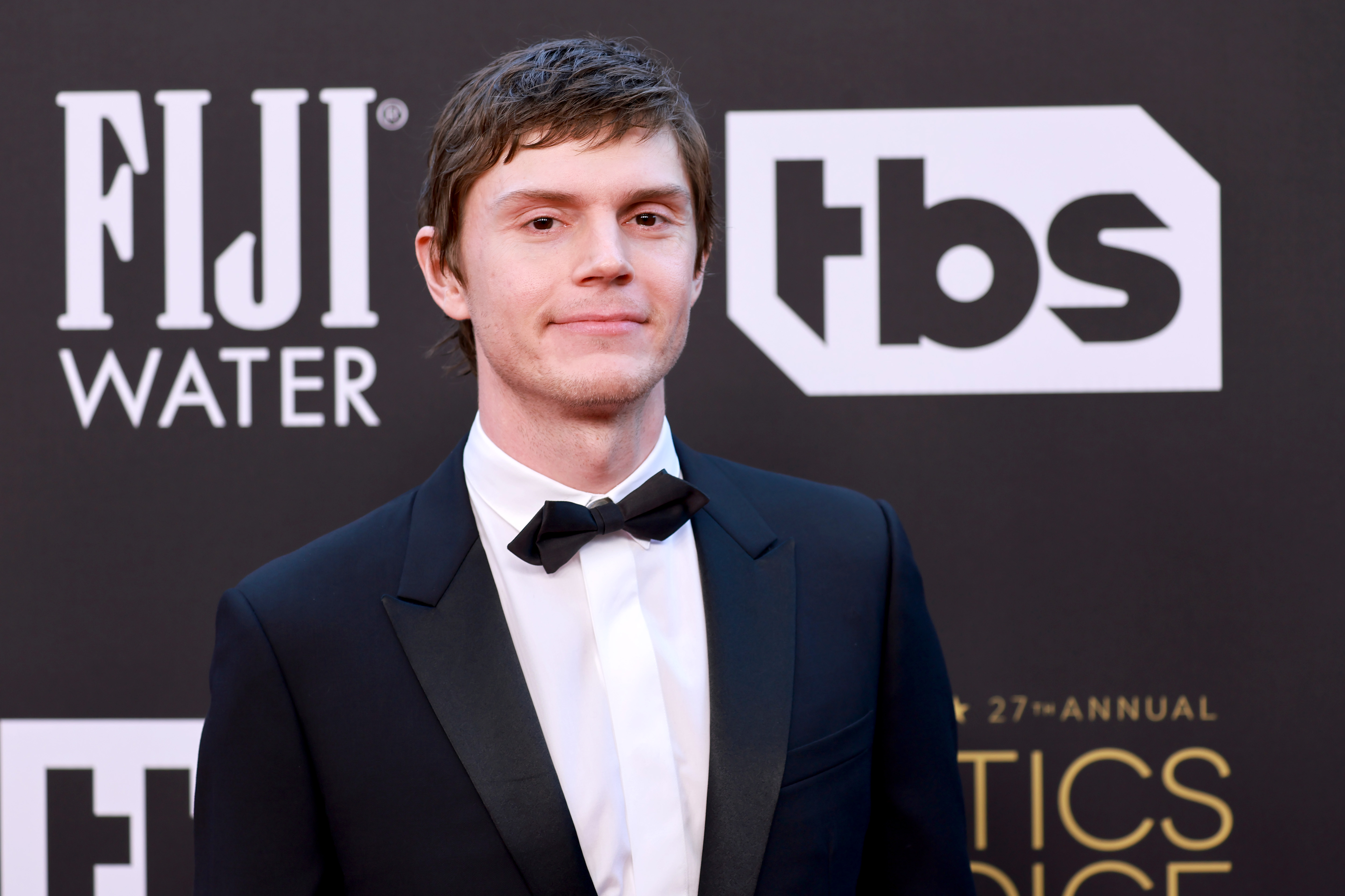 LOS ANGELES, CALIFORNIA - MARCH 13: Evan Peters attends the 27th Annual Critics Choice Awards at Fairmont Century Plaza on March 13, 2022 in Los Angeles, California. (Photo by Matt Winkelmeyer/Getty Images)