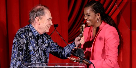 Albie Sachs honoured at Clooney Foundation for Justice’s inaugural Albie Awards