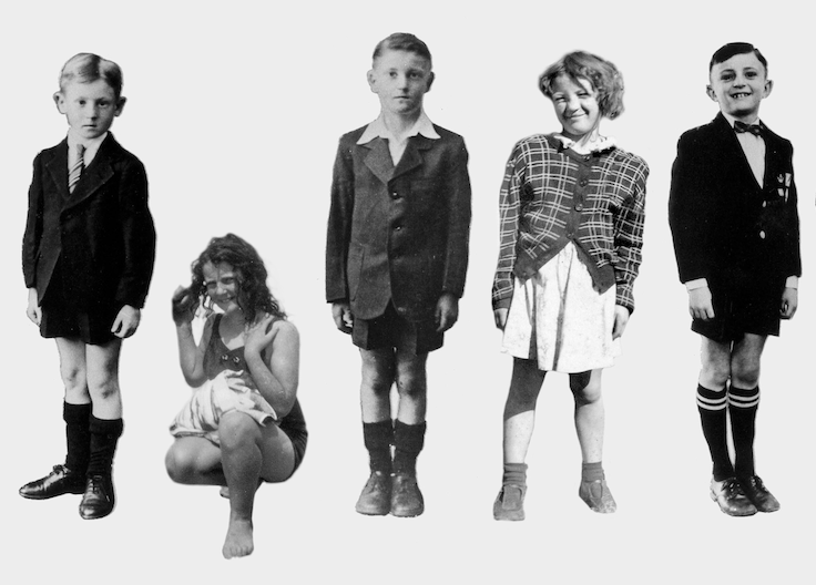 Lieberman children, aged 7. Image: Kim Lieberman