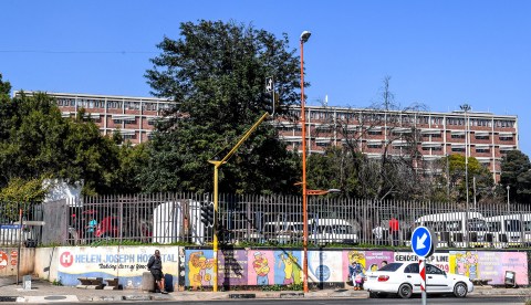 Images reveal how water shedding brings disease and indignity to two major Johannesburg hospitals