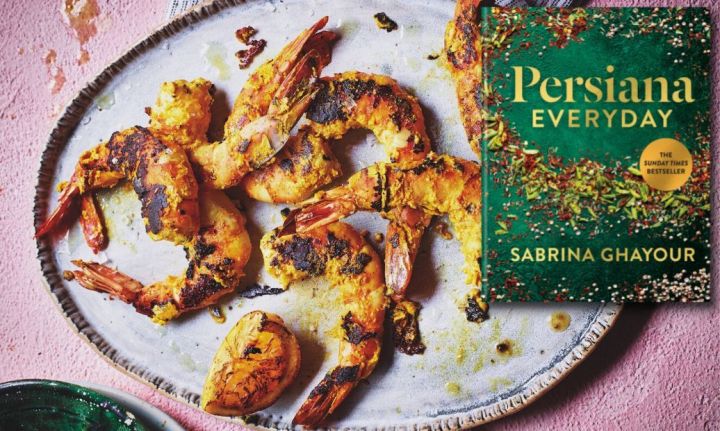 Mouthwatering pan-fried prawns from Sabrina Ghayour’s new cookbook, Persiana Everyday
