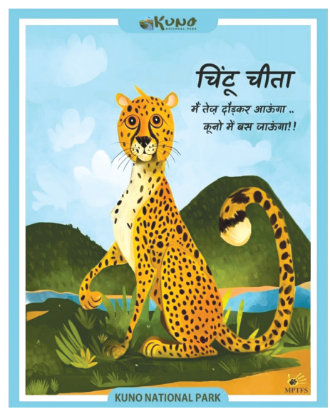 cheetahs india poster