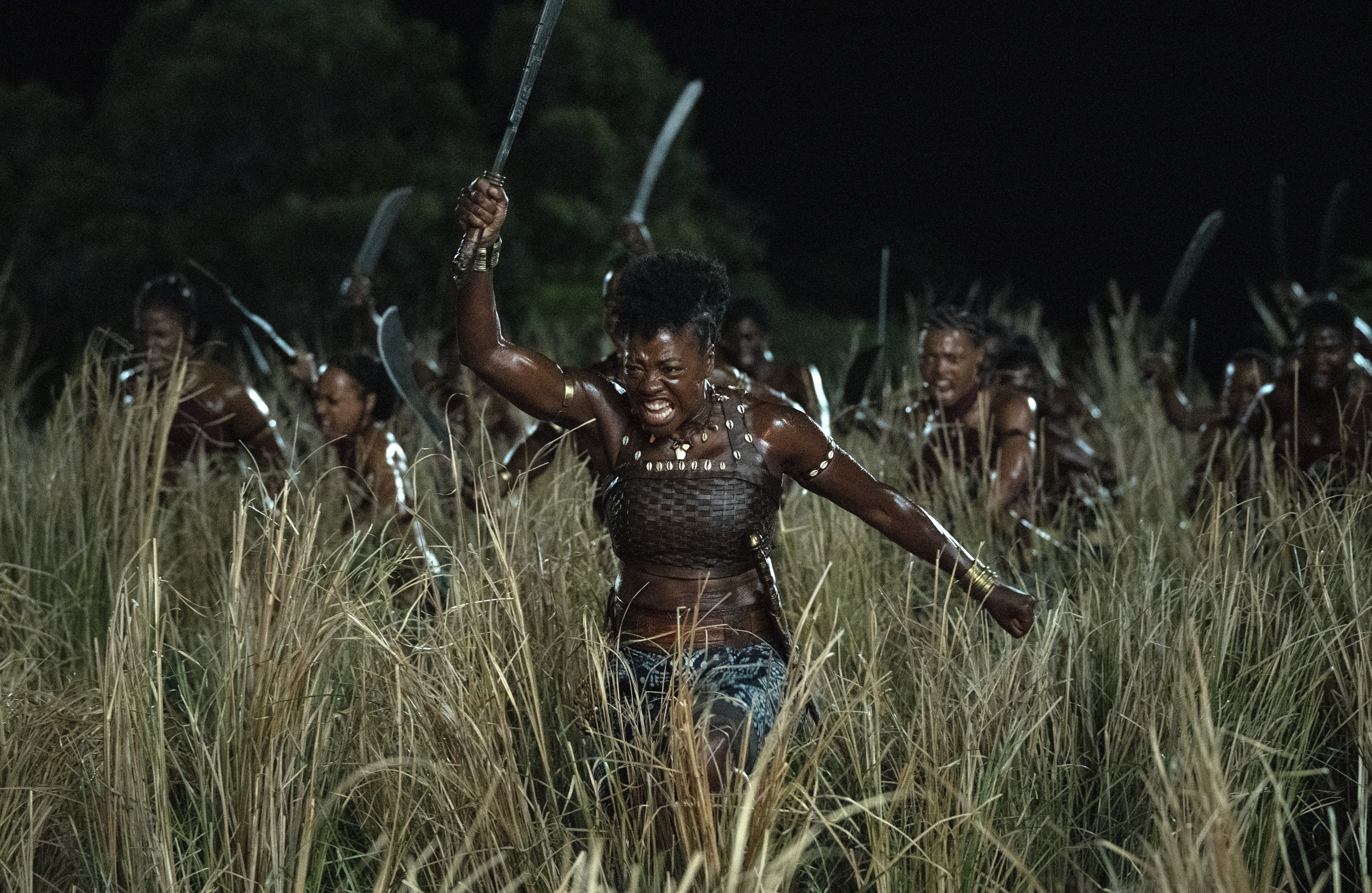 Nanisca (Viola Davis) in TriStar Pictures' 'The Woman King'. Image: Supplied