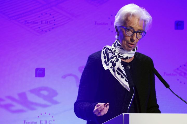 Lagarde Says Would Be ‘Surprised’ If Euro-Zone Inflation Has Peaked