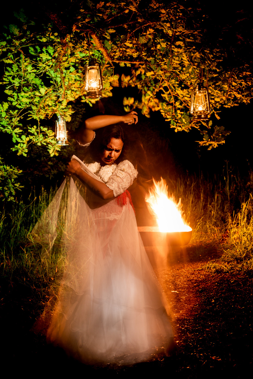 Flamenco dancer Ché Adams in 'Constellations' at Spier. Image: Nick Aldridge