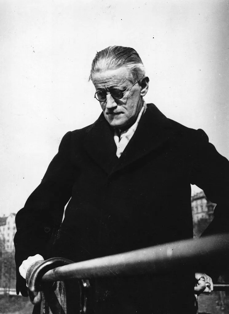 Irish novelist and short story writer James Joyce (1882 - 1941), born in Dublin, which is the setting for most of his writing. (Photo by Hulton Archive/Getty Images)