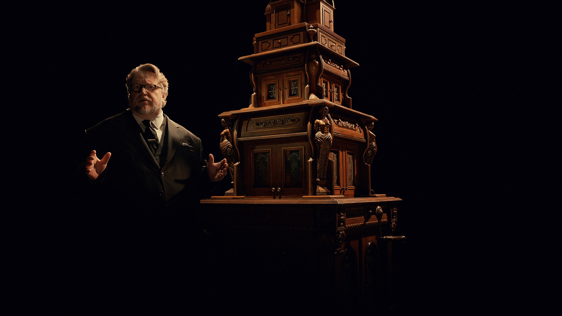 Production still from ‘Cabinet Of Curiosities’. Image: courtesy of Netflix