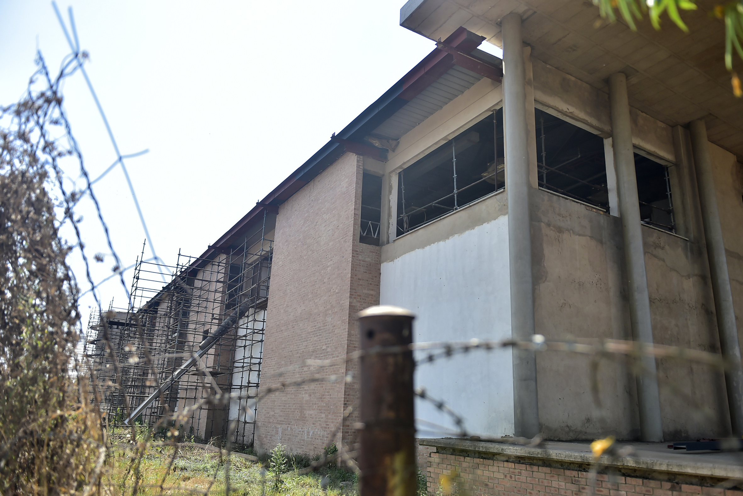 A view of the incomplete Mamelodi Magistrates' Court building