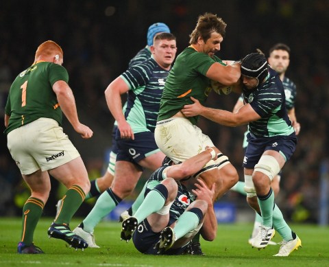 Lack of execution and cutting edge cost Boks against Ireland