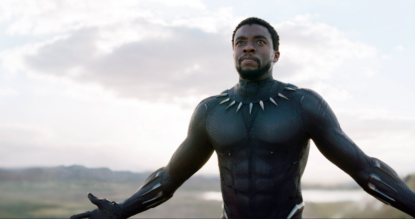Chadwick Boseman as the Black Panther. Image: Courtesy of Marvel