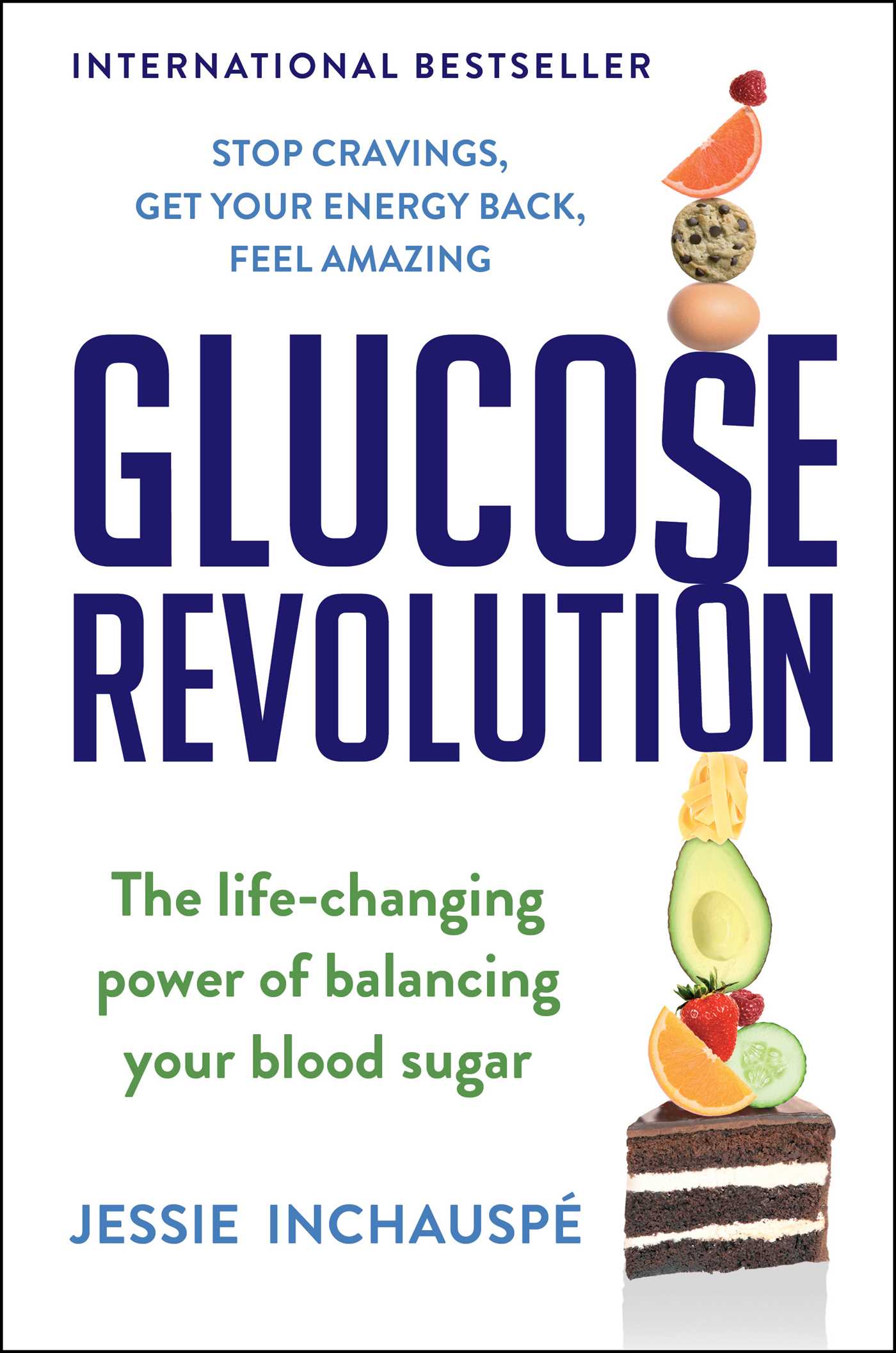 ‘Glucose Revolution’ by Jesse Inchauspé book cover. Image: Supplied / Short Books Ltd