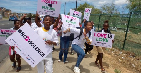 Gay pride comes to Gqeberha as learners march to stand against discrimination and violence