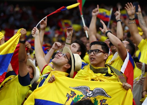Valencia’s double helps Ecuador coast past hosts Qatar in football spectacle’s opening match