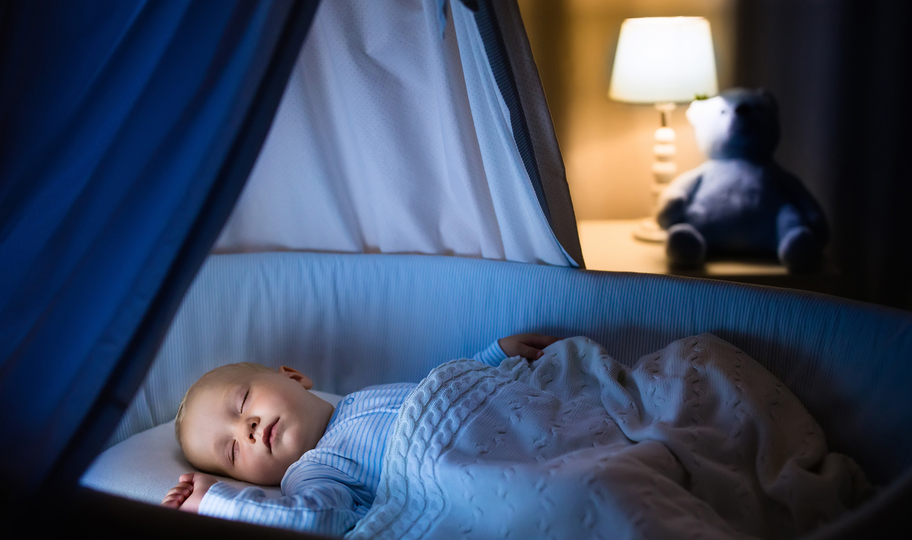 Many sleep coaches suggest a range of interventions including addressing the bedroom setting as well as the infant's nutrition and nap schedule. (Photo: iStock)