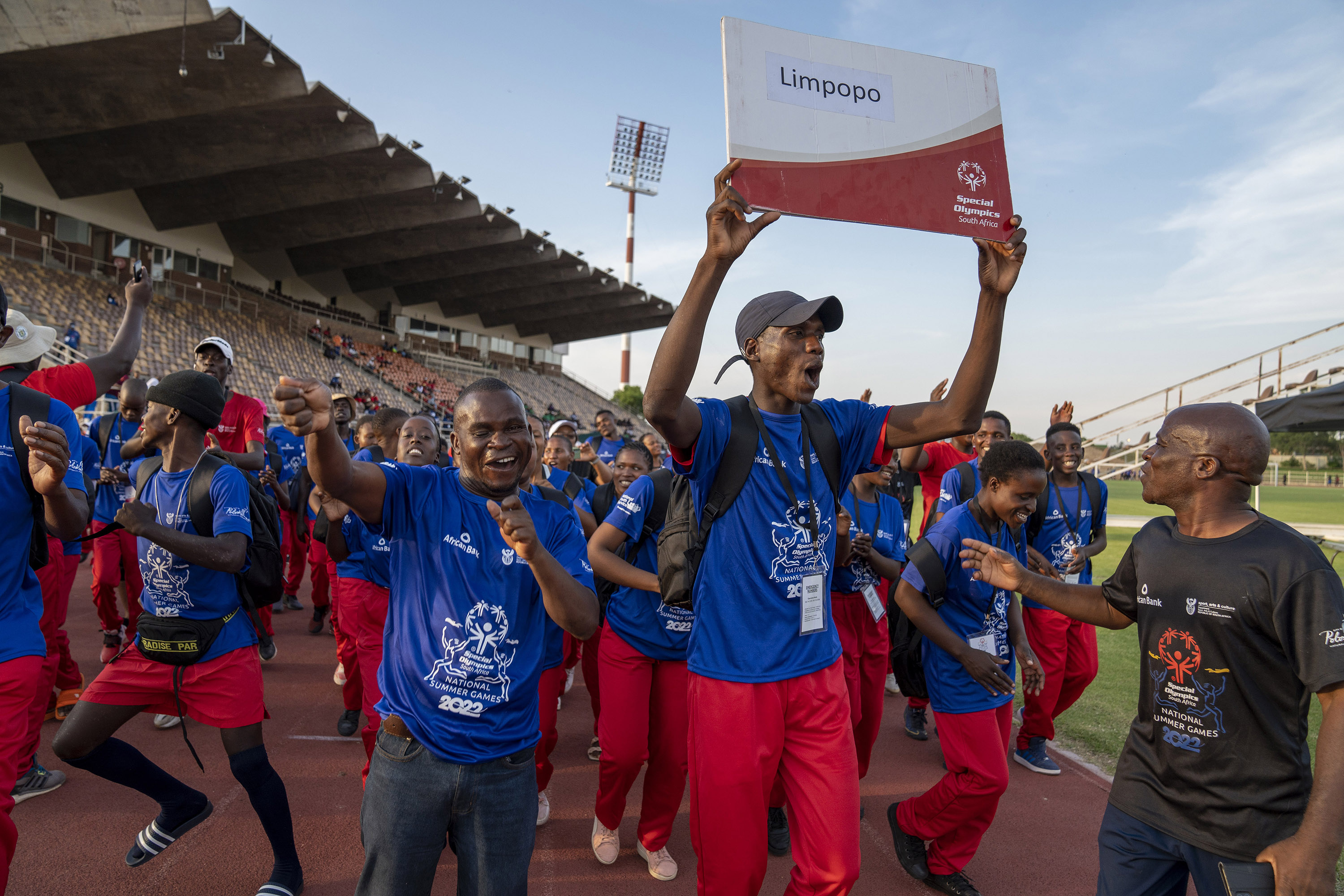 Opening ceremony of the national Special Olympics