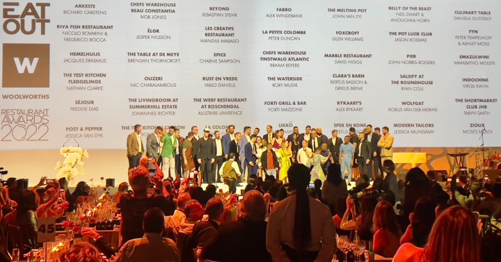 The winners, glitz and spangled influencers at the SA restaurant Golden Globes