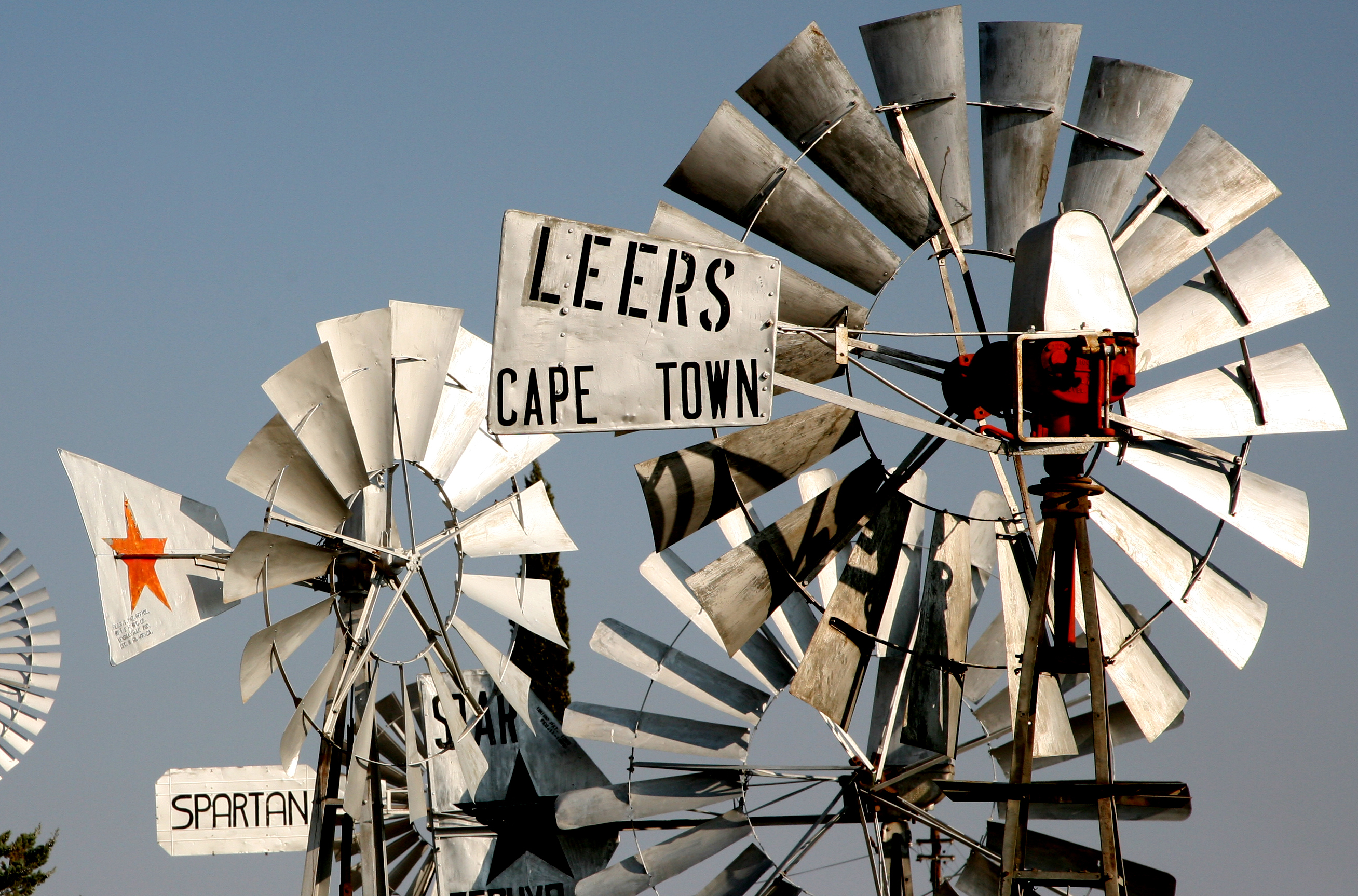 In the thrifty drylands, if it works, it stays. The Karoo remains a stronghold of windpumps. Image: Chris Marais