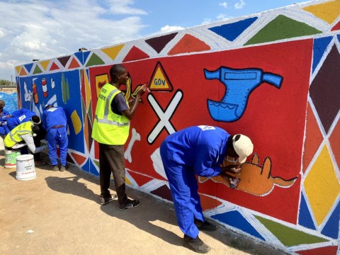 Drawing the line – Using art to combat SA’s pollution crisis