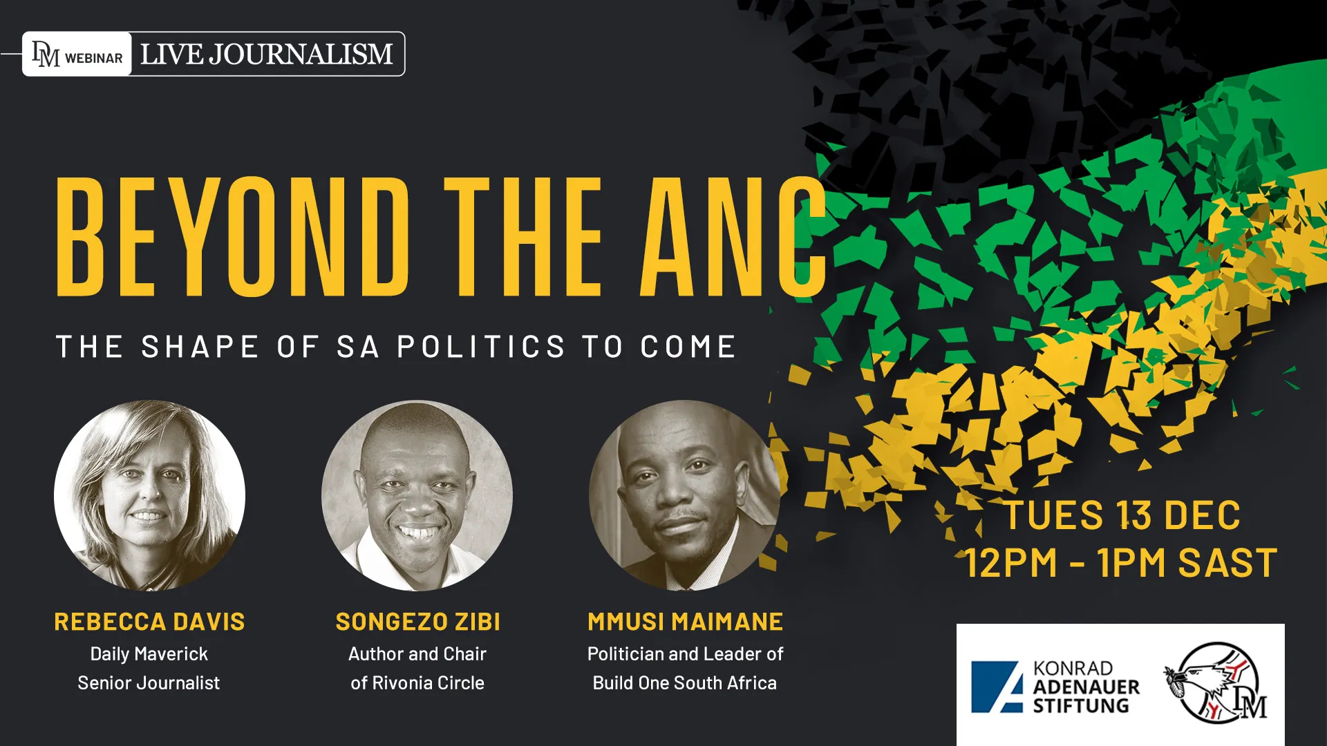 Beyond the ANC: The Shape of SA Politics to Come