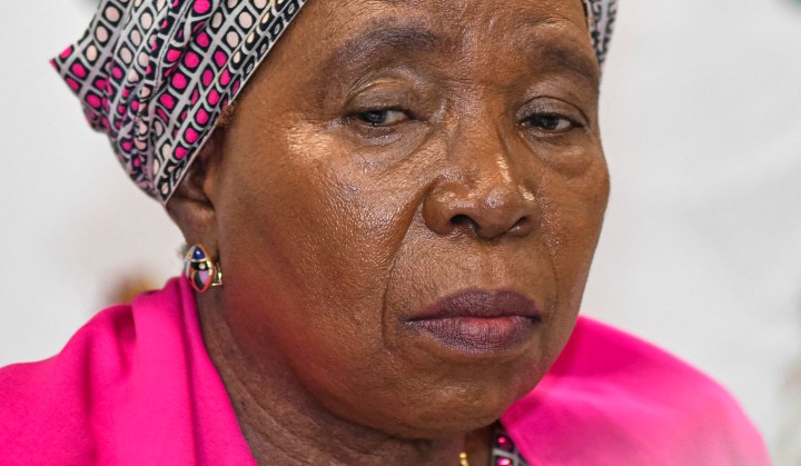 Minister Dlamini Zuma should make the obvious move and step down from Cabinet