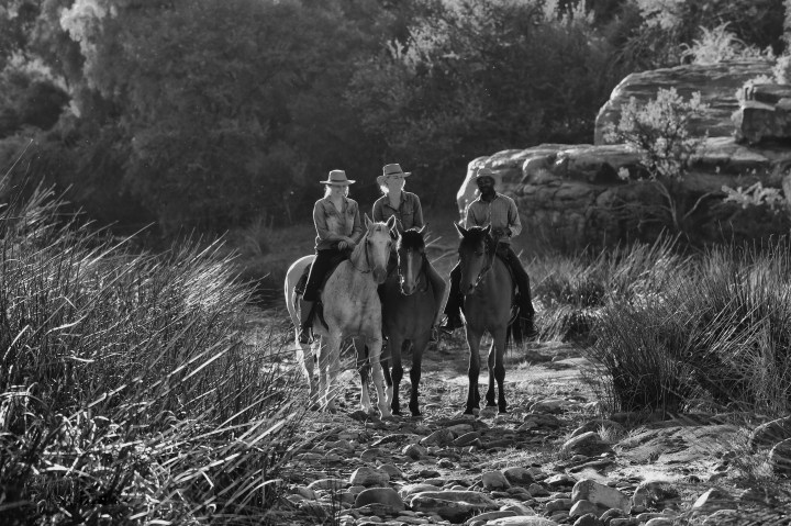 Saddling up and riding out with the cowgirls in the Karoo mountains