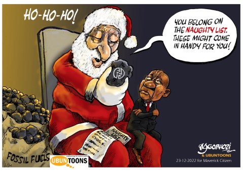 A lump of coal for Cyril