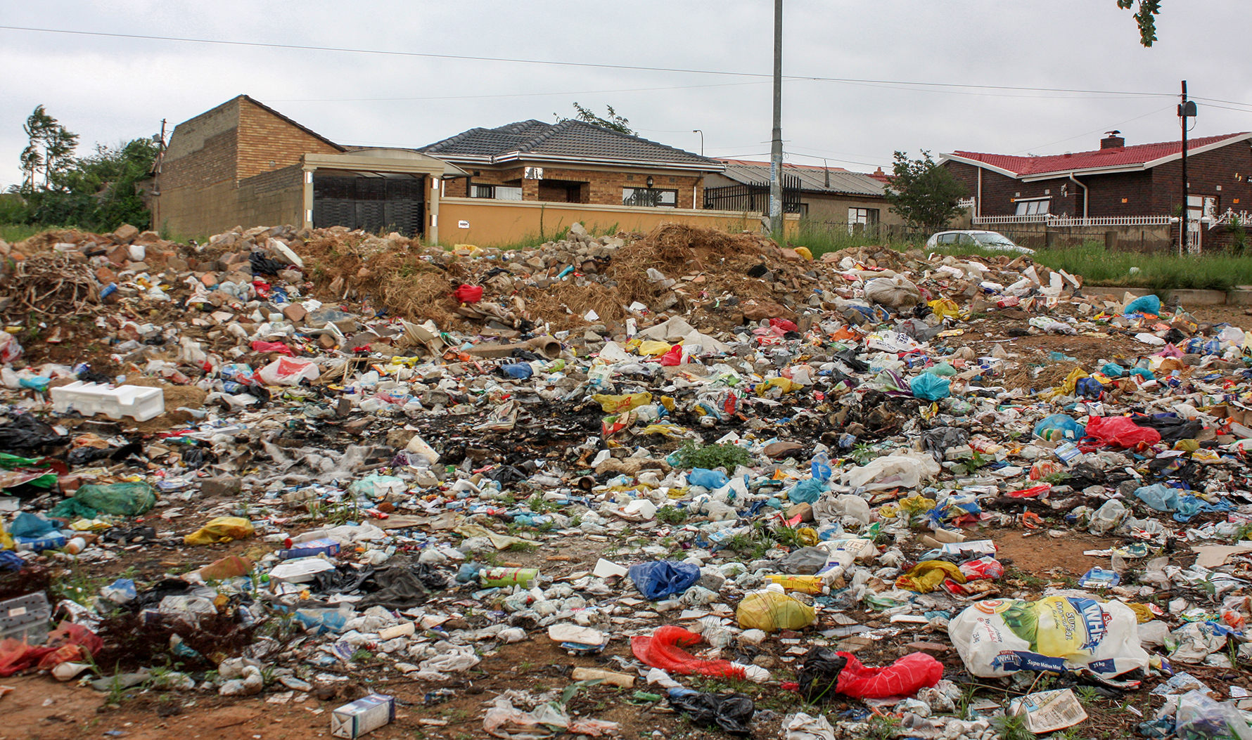 township rubbish houses