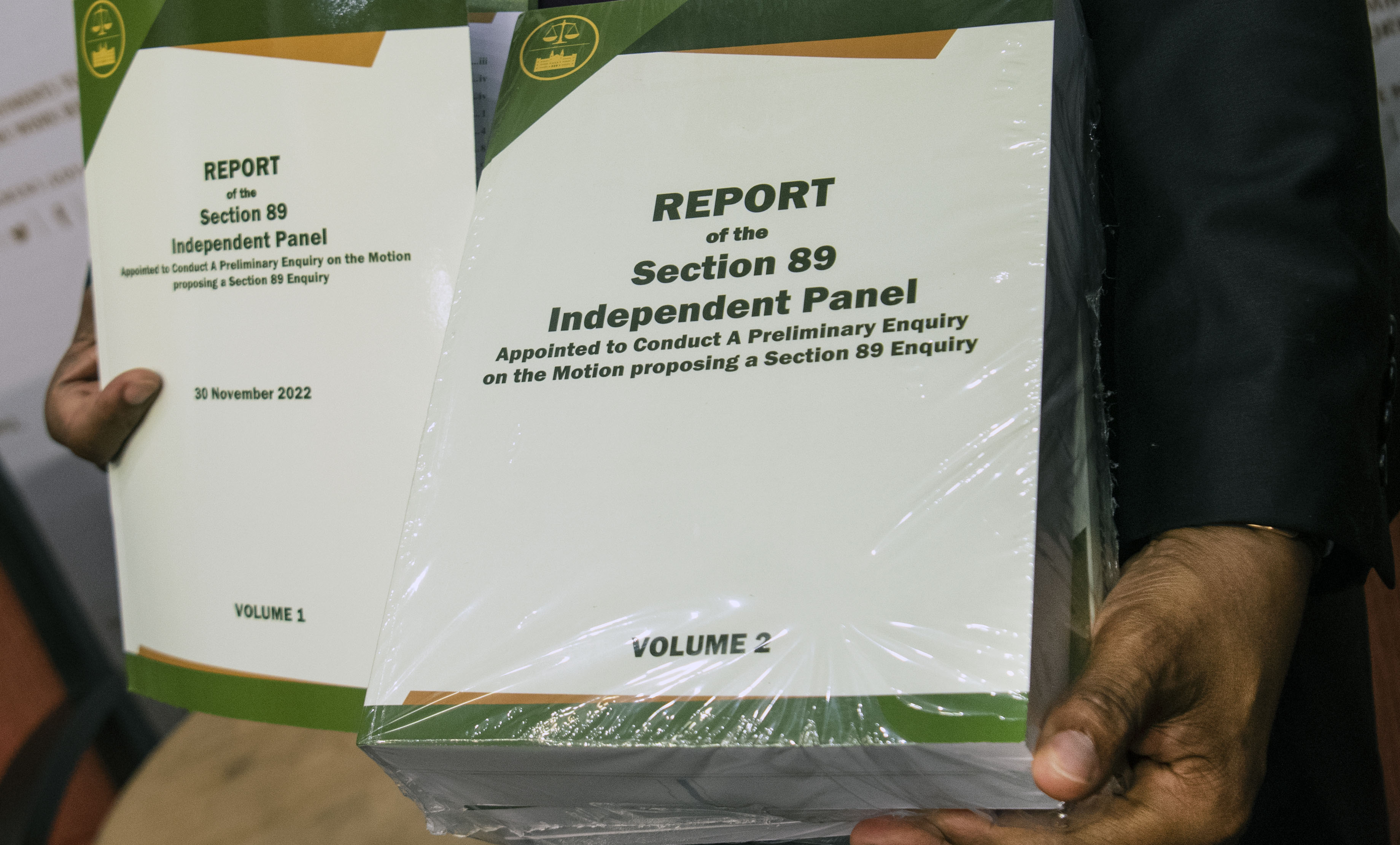 ramaphosa impeachment panel report