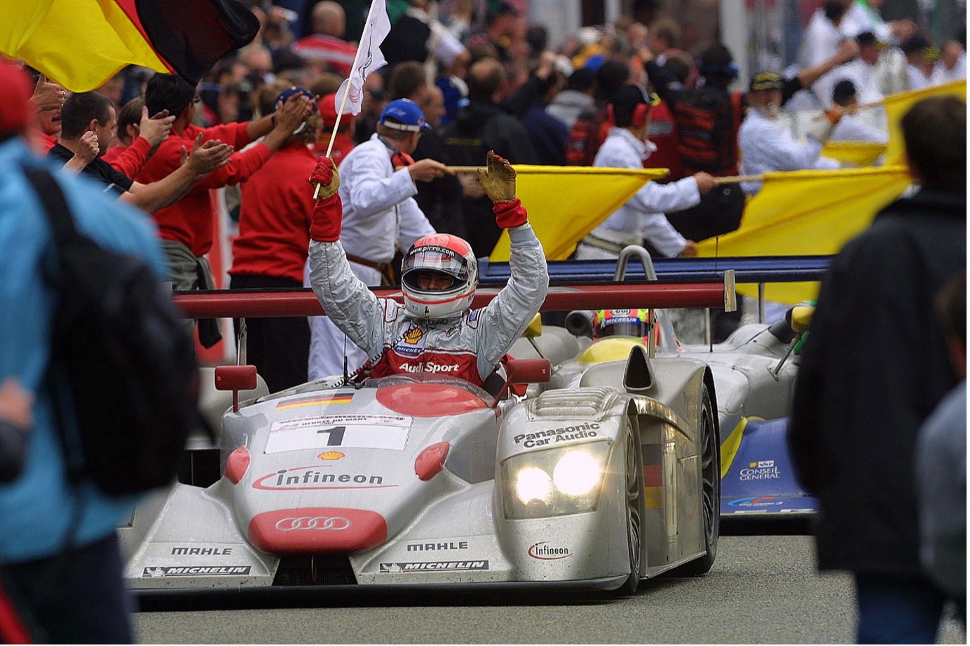 Emanuele Pirro won Le Mans five times with Audi. Image: Supplied