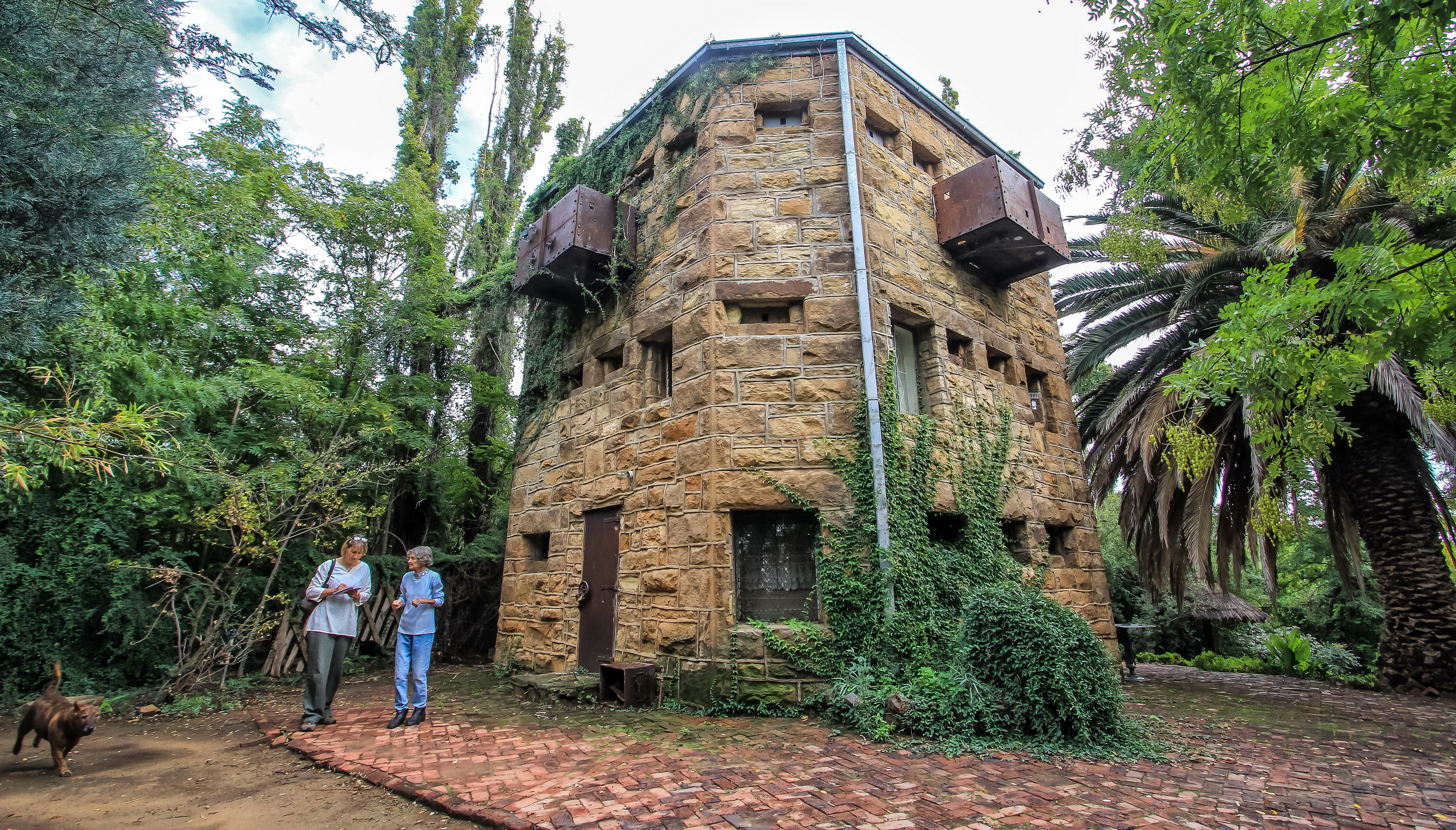 The blockhouse at Norval’s Pont — home to Paul and Suzette Jones for 45 years. Image: Chris Marais