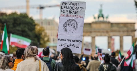 Iranian women’s cries of ‘freedom and equality’ inspired by Mahsa Amini’s death