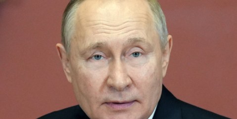 Vladimir Putin assumes wicked character role in an explosion of Soviet myths
