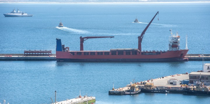 Russian Ro-Ro cargo ship, 'Lady R', Simon's Town