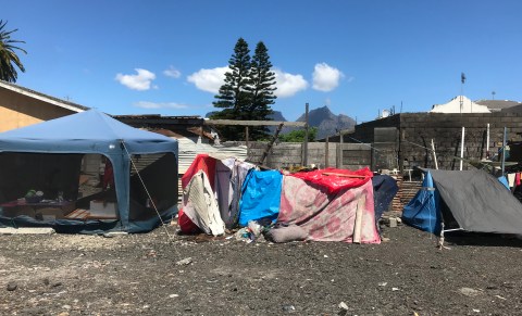Athlone fire victims forced to sleep outside months after informal settlement blaze