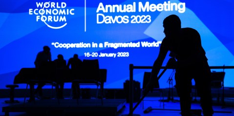 The fog of war – and economics – at Davos