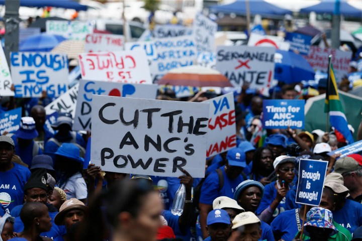 DA’s ‘Power to the People’ march turns Cape Town and Jozi streets blue