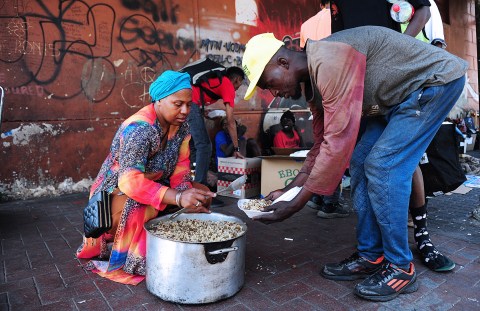 Joburg’s Good Samaritans say feeding the homeless becomes harder as resources dry up and food prices soar