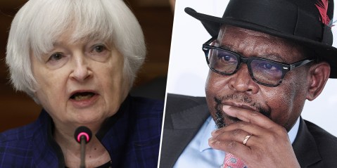Enoch Godongwana to talk to US’s Janet Yellen about funding just transition and solving rolling blackouts