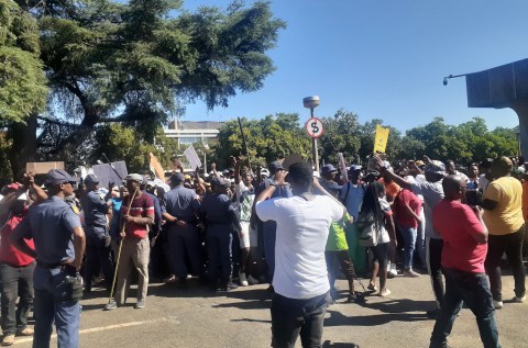 After battling water shortages for 20 years, hundreds march in Free State to demand change