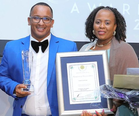 Swift arrests after killing of fellow policeman earn Constable Kwayo Louw the Man of the Year accolade