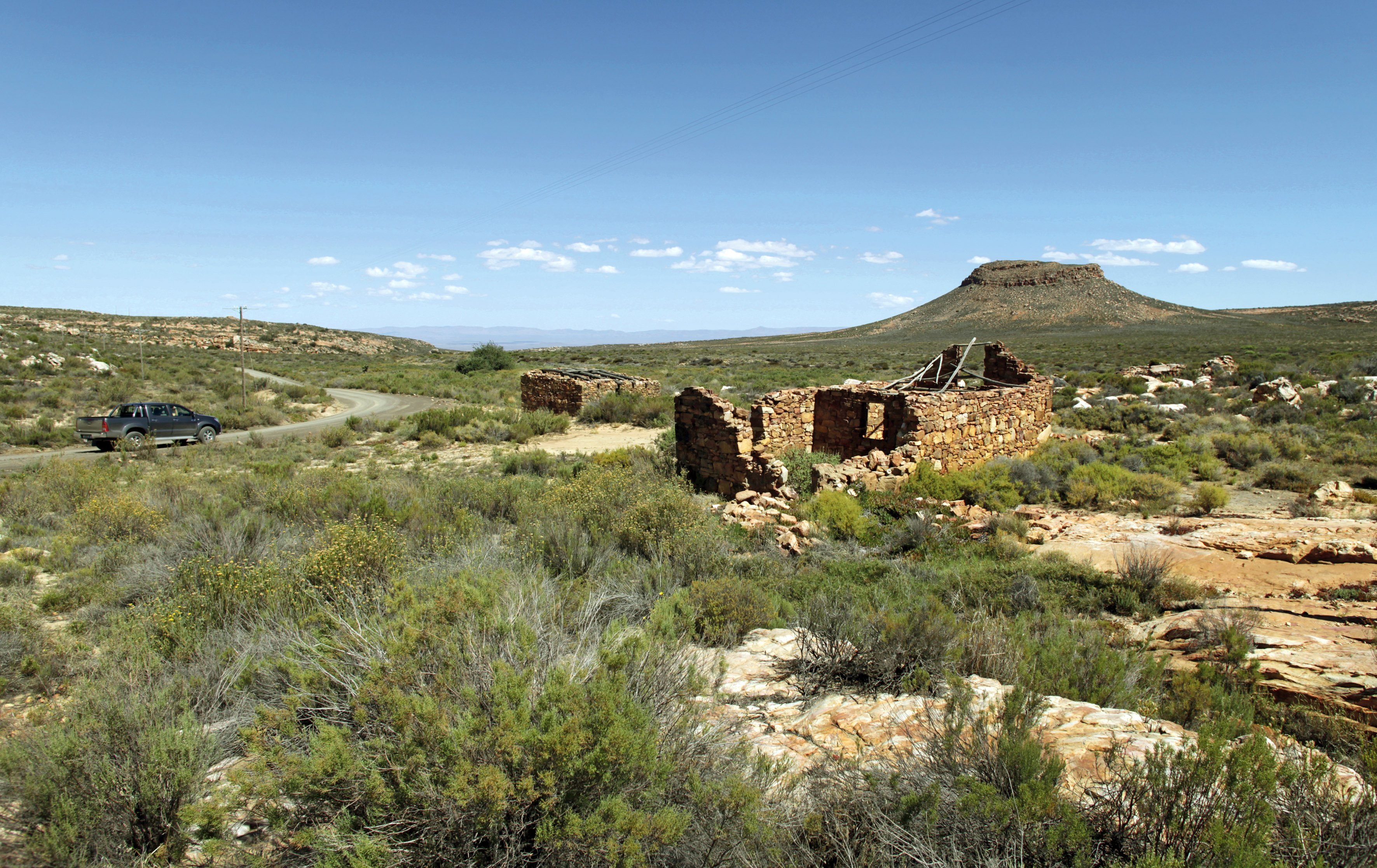 The flat plains next to Pramberg offered good grazing and a convenient overnight stop en route to the Karoo, but those who tried to establish a more permanent settlement were driven off by the lack of a reliable water source. Feature text available. (Photo by Gallo Images/GO!/Ruvan Boshoff)