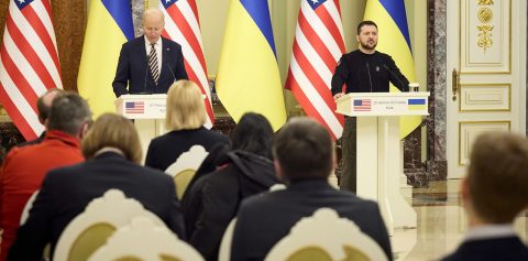 Biden makes surprise visit to Kyiv; US to provide another $460m in weapons aid