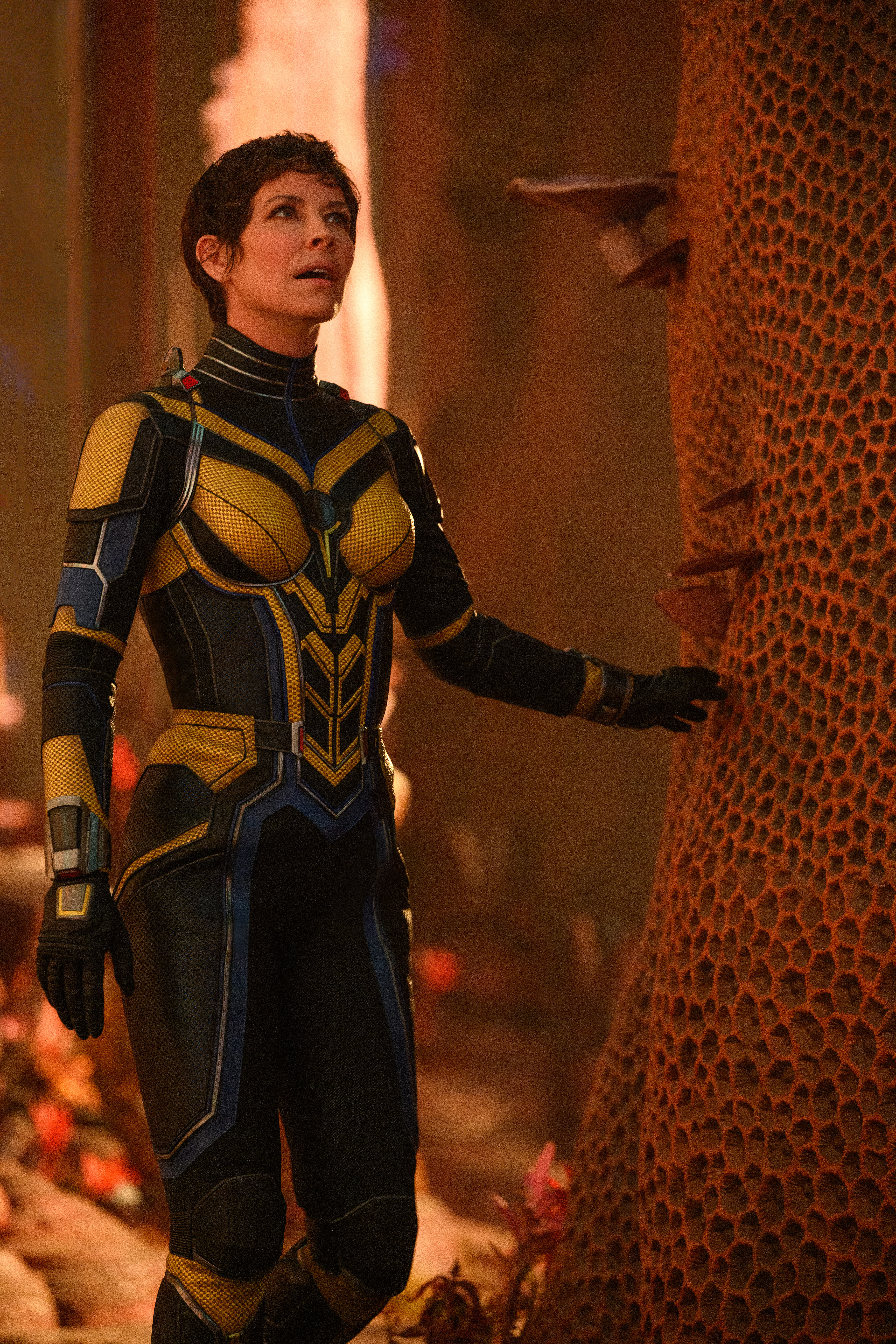 Evangeline Lilly as Hope van Dyne/Wasp in Marvel Studios' ‘Ant-Man and The Wasp: Quantumania’. Photo by Jay Maidment. © 2022 MARVEL.